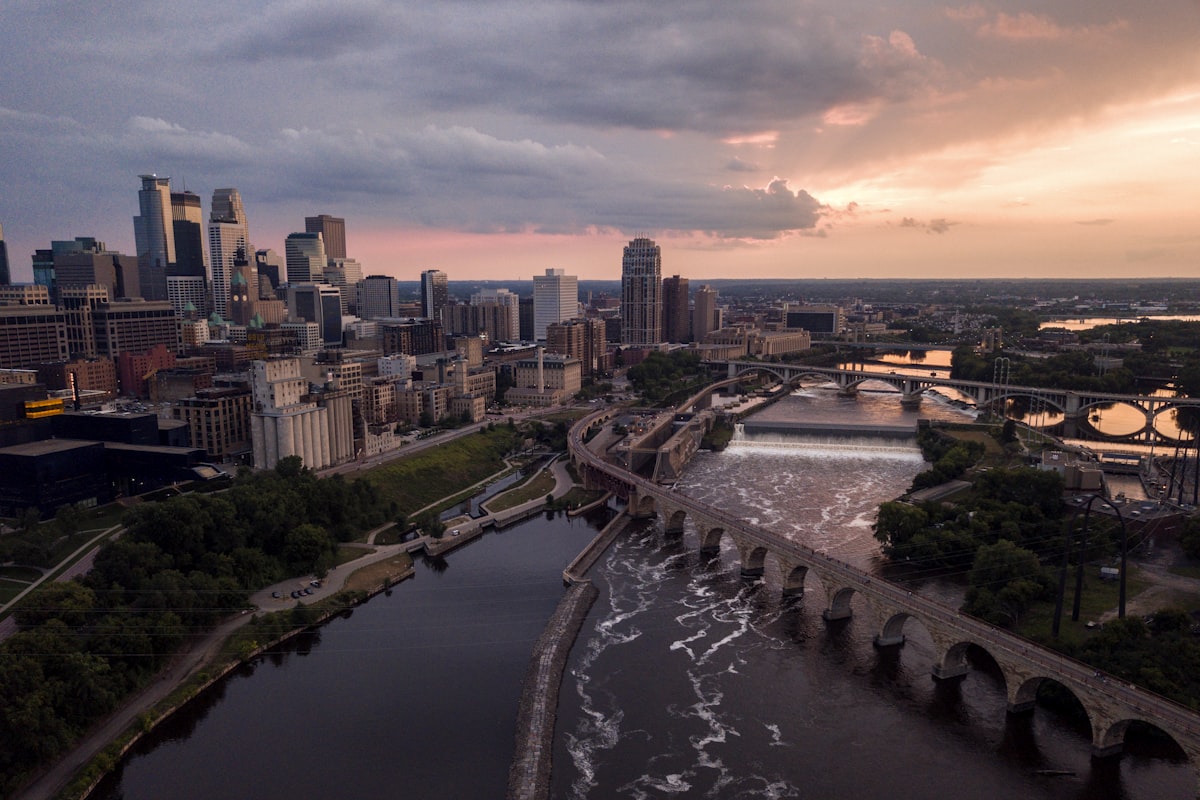 Minneapolis Minnesota aerial — sell your mortgage note in Minnesota